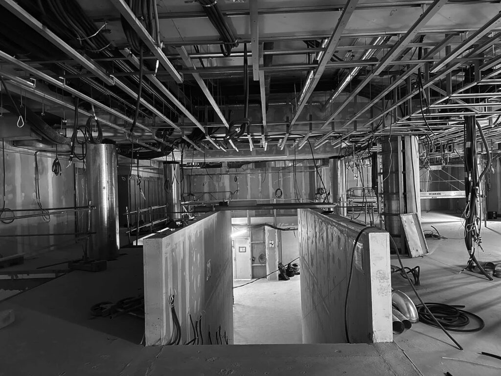 infrastructure batiment luxe en montagne